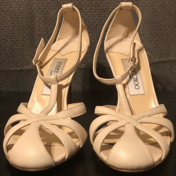 JIMMY CHOO Cage/T-Strap heels - Picture 6 of 6